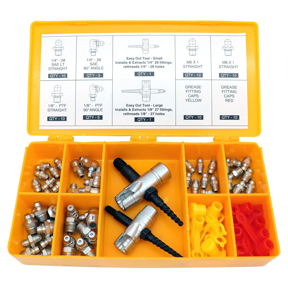 Lock N Lube Complete Grease Fitting Replacement Kit