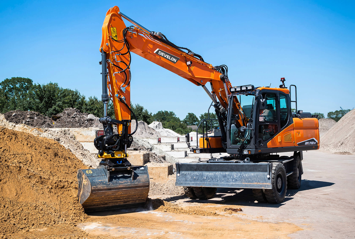 DEVELON DX140W-7 Wheel Excavator