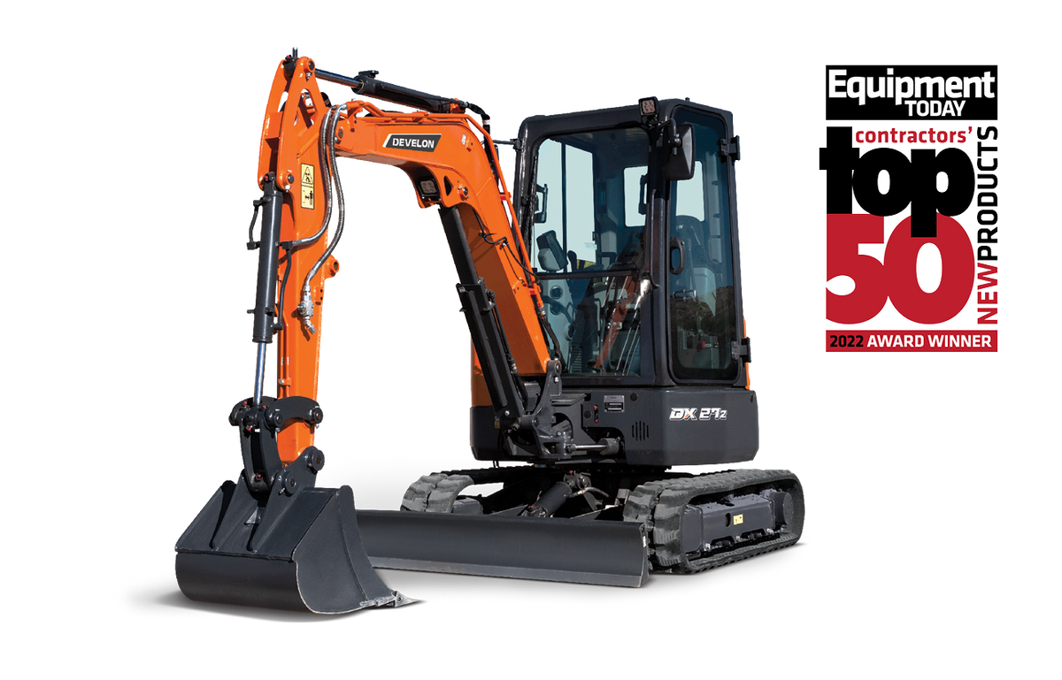 DEVELON DX27Z-7 Mini Excavator