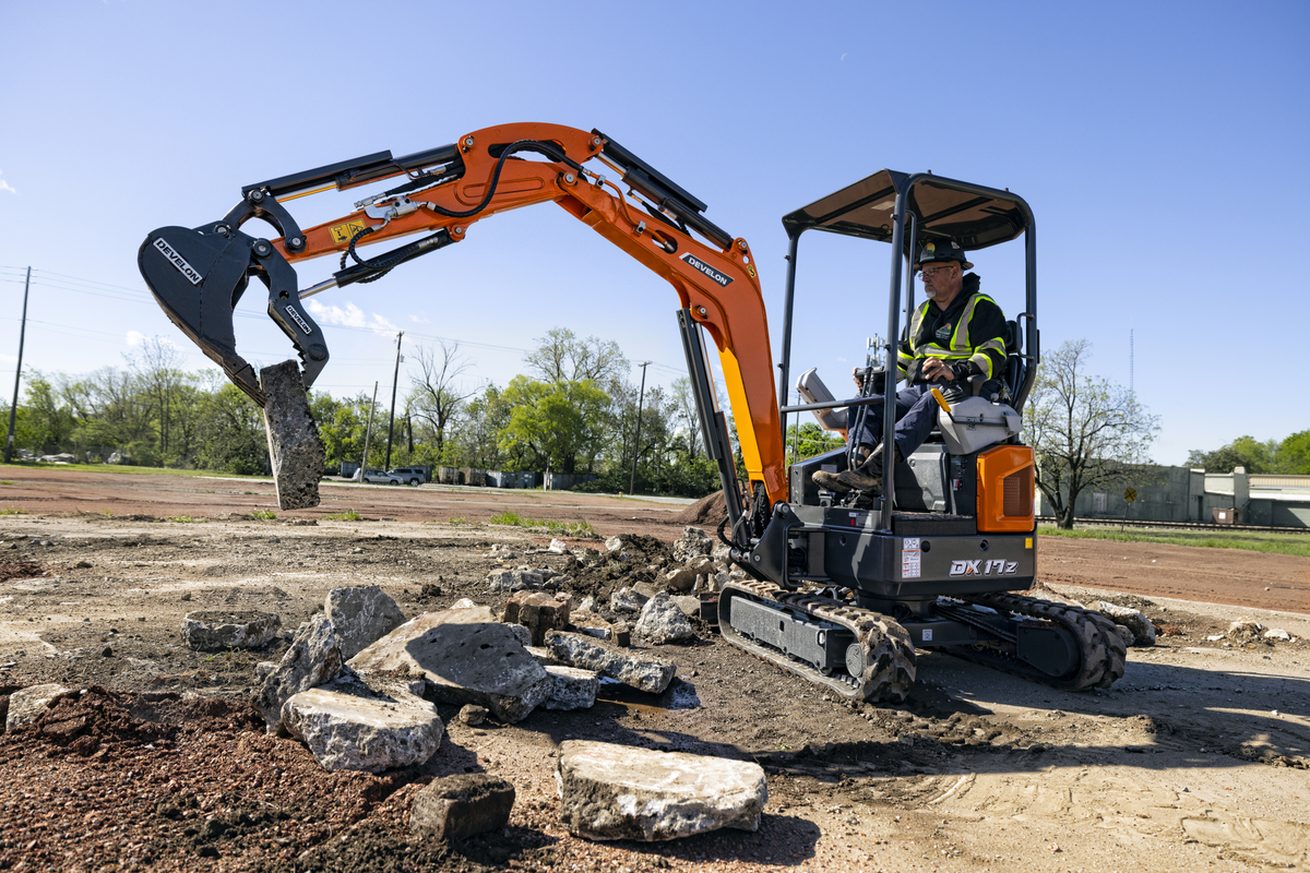 DEVELON DX17Z-7 Mini Excavator